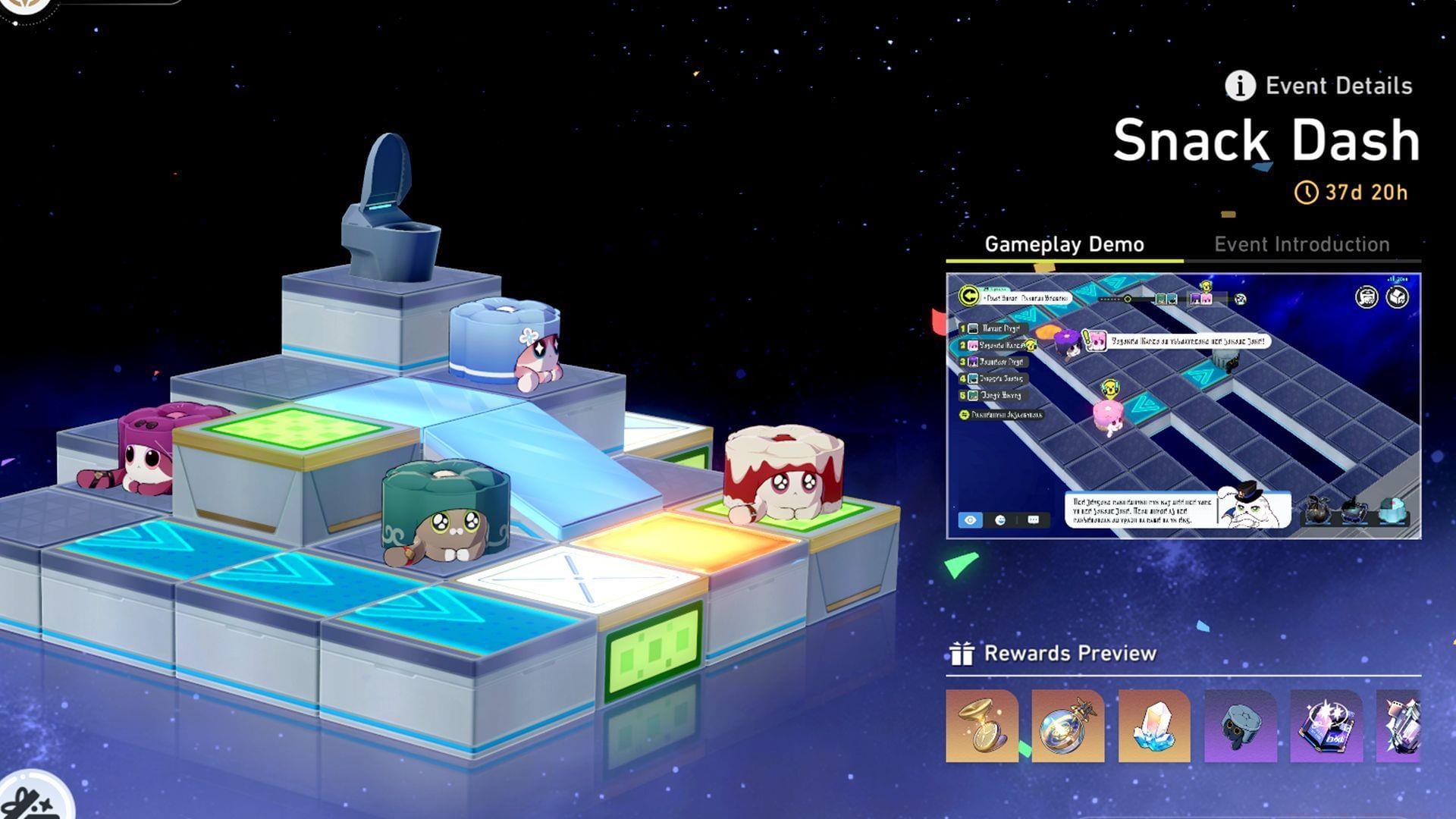 Guide on playing the Snack Dash event in Honkai Star Rail 3.7 (Image via Sportskeeda Gaming/HoYoverse)