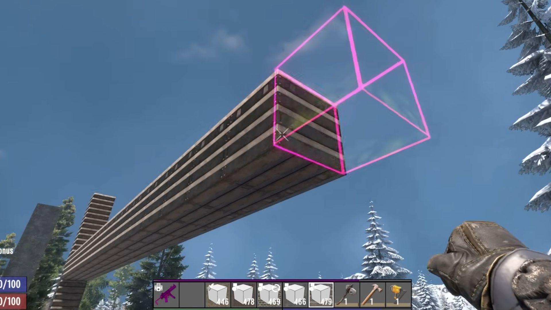 Change block shape in 7 Days to Die