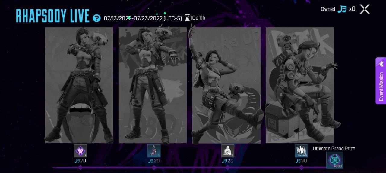 Rhapsody's concert posters