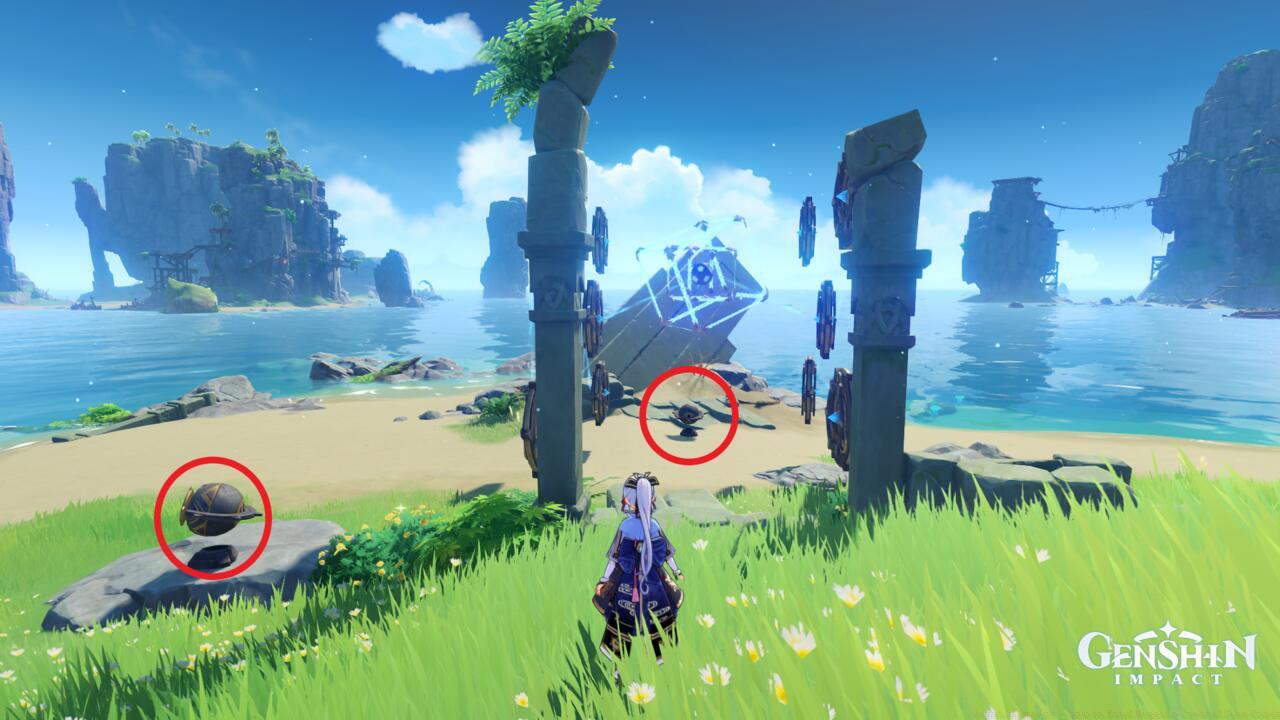 Crystalline Core puzzle on the northern island