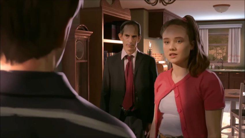 While Vanessa quickly grows fond of you, her dad is less enthused about your presence.