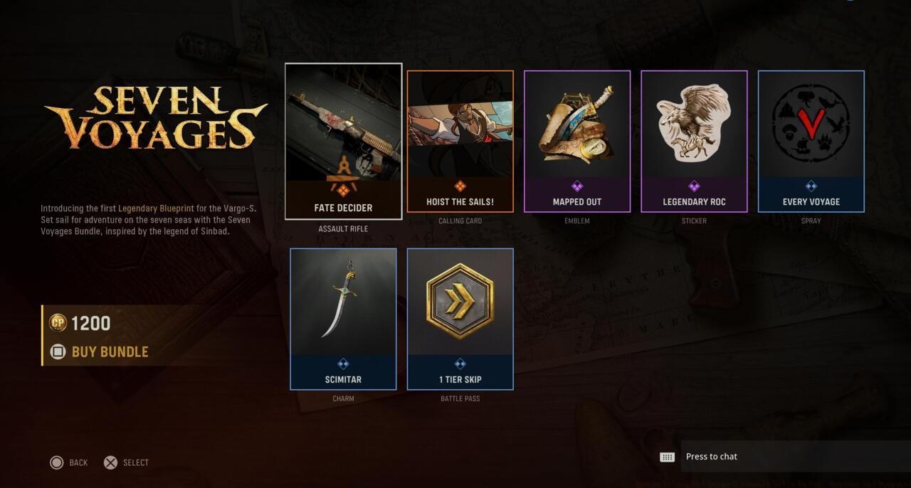 Seven Voyages bundle