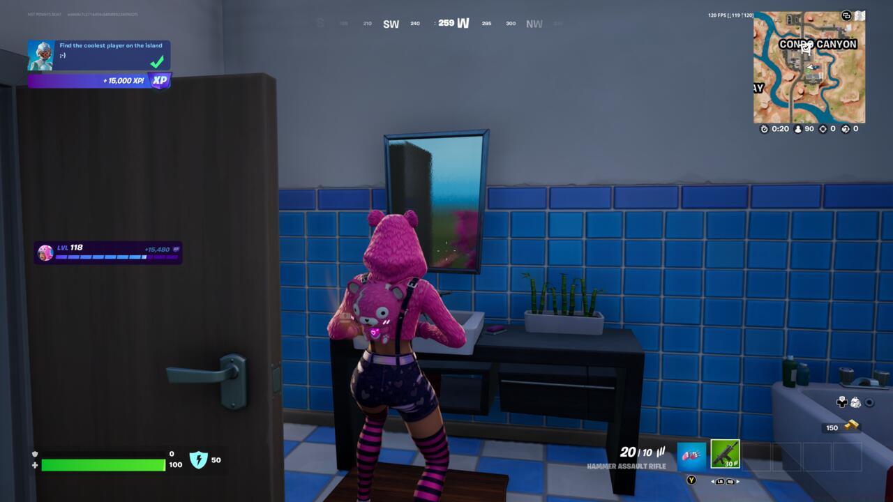 Look in any mirror to find the coolest person on the island.