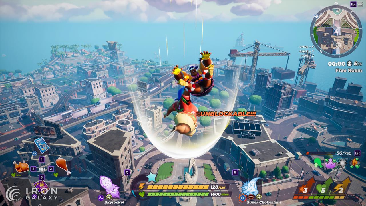 Dwayne Johnson never got this sort of height during a Rock Bottom.