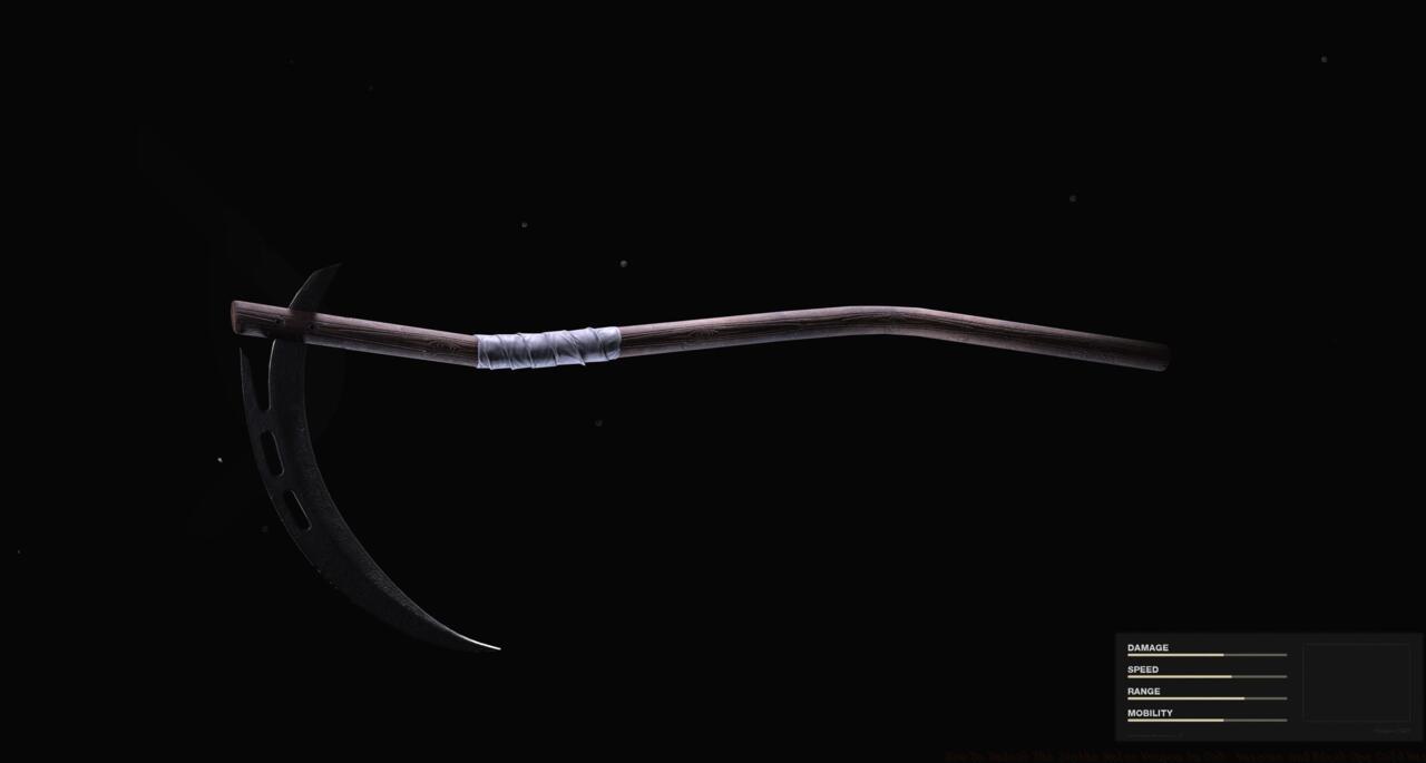 Black Ops Cold War's Scythe melee weapon