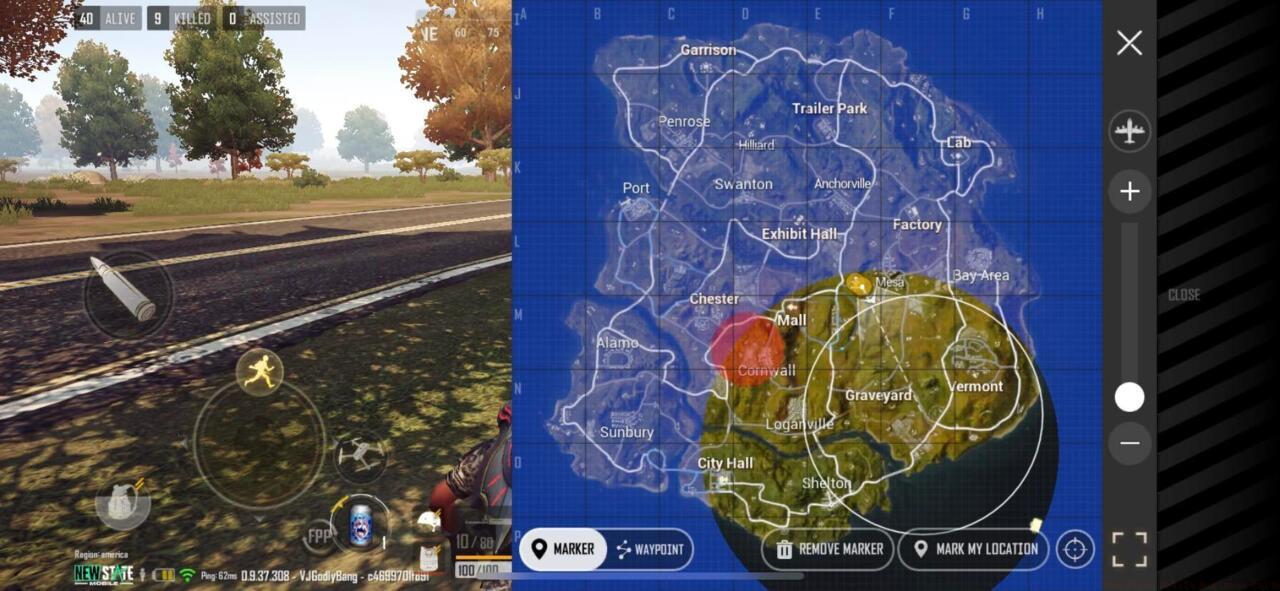 Keep an eye on the map to make sure you're outrunning the storm.  