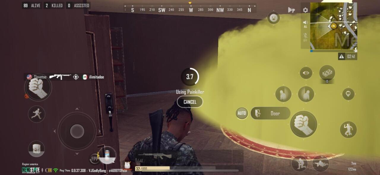 Throwing a poison grenade inside a building is a great way to flush out an enemy.  