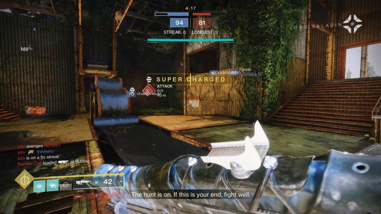 Hunt down enemy combatants who achieve primed status to neutralize The Hunt rapidly.