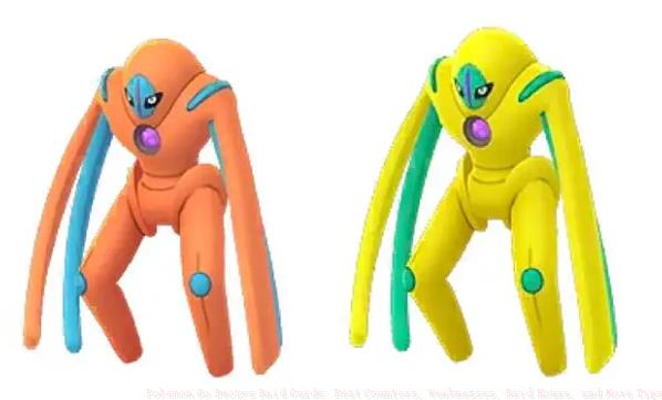Deoxys Defense forme shiny comparison