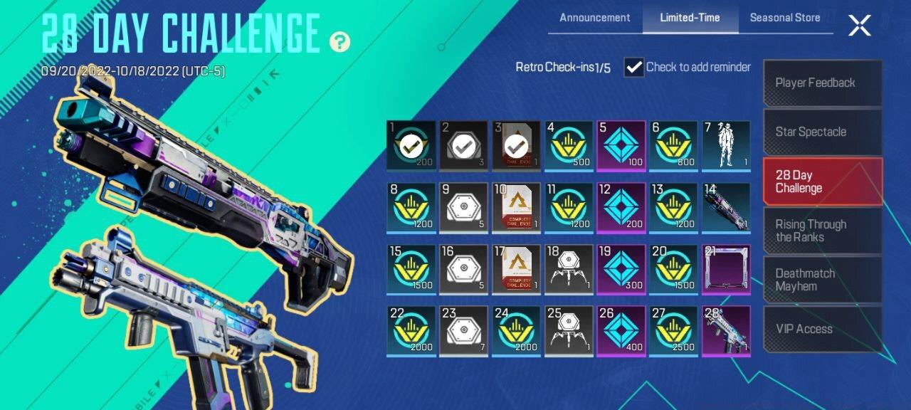 The Login Marathon event rewards players with a mind-boggling amount of in-game currency.