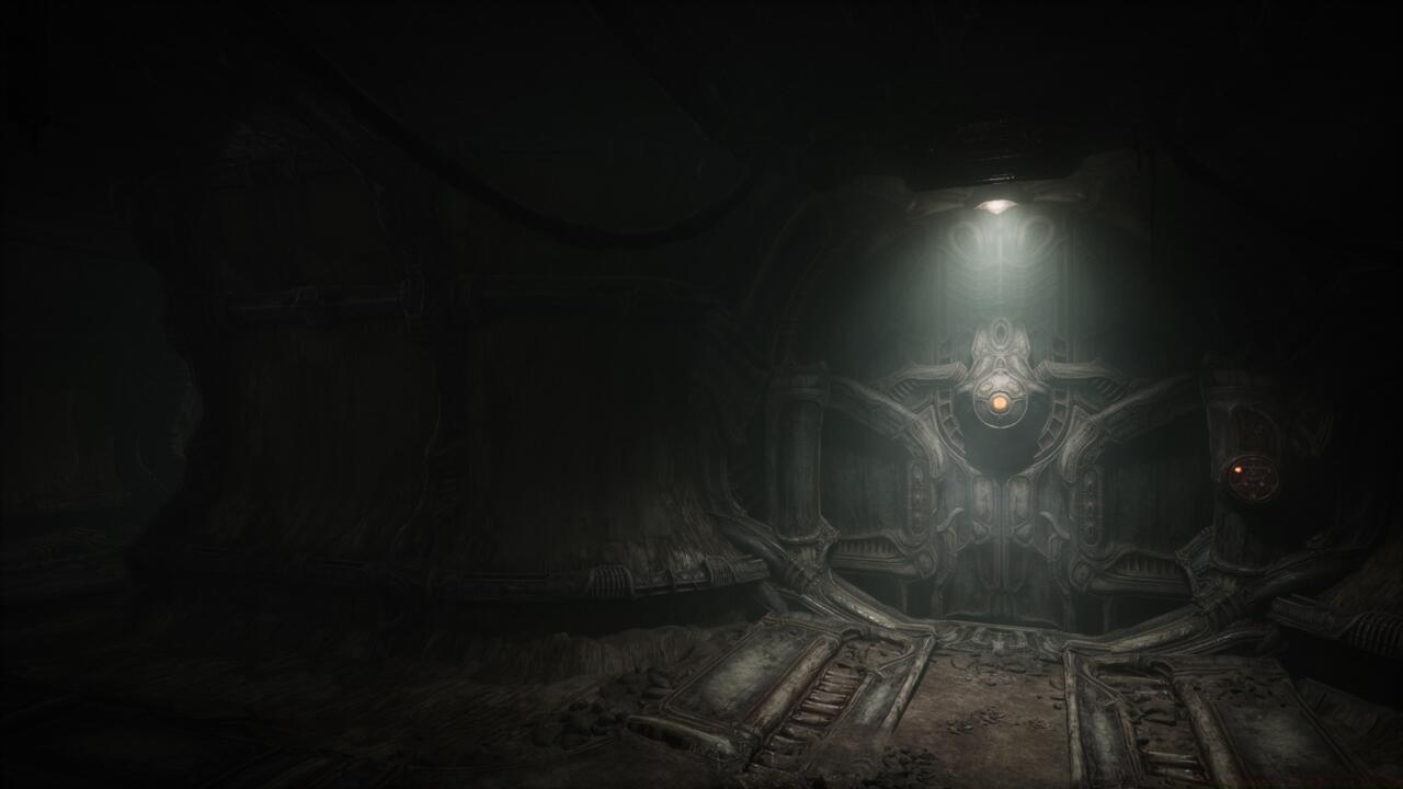 Head down the hall to the left of the inoperable door to get started.