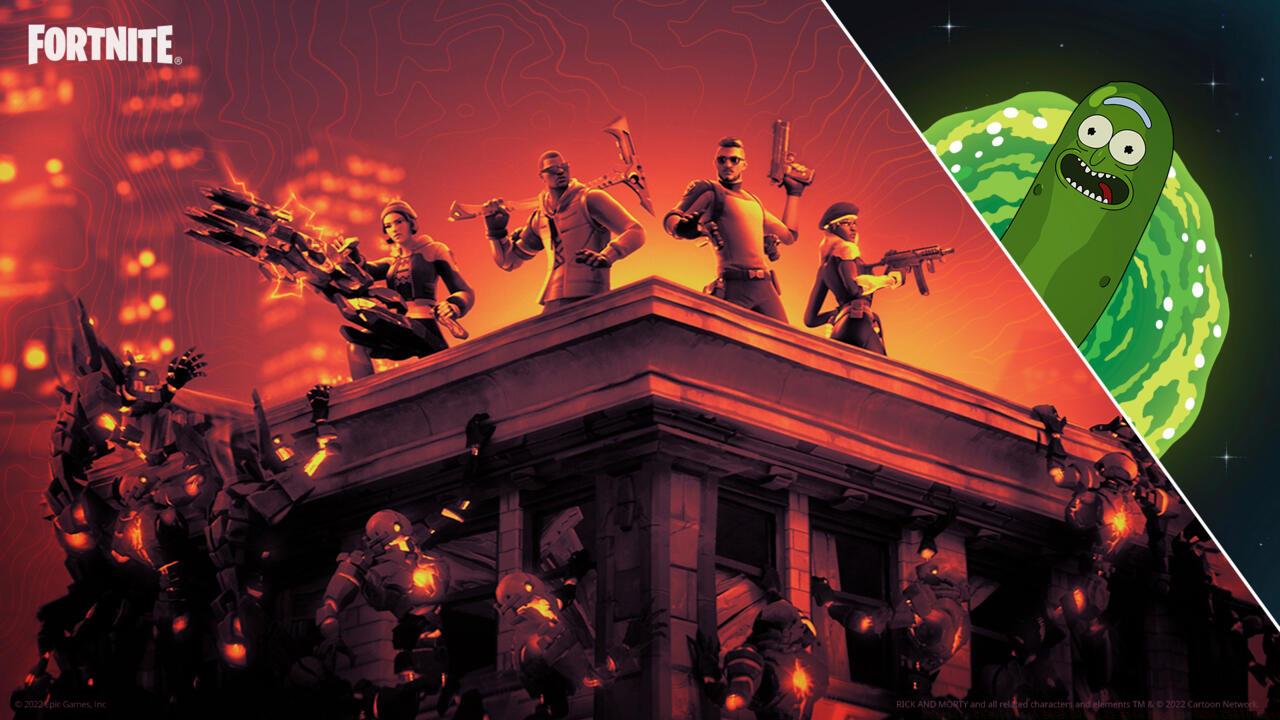 It's Rick... but a pickle. You get it.