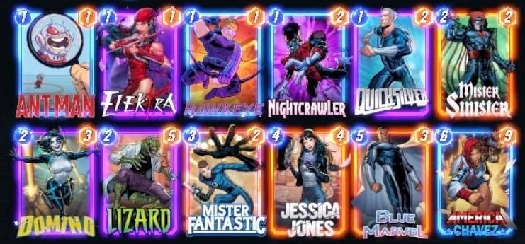 Curving Crew Decklist