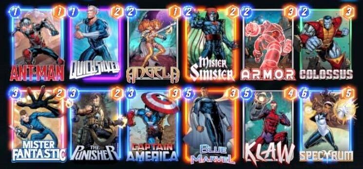 Outrageous Ongoing Decklist