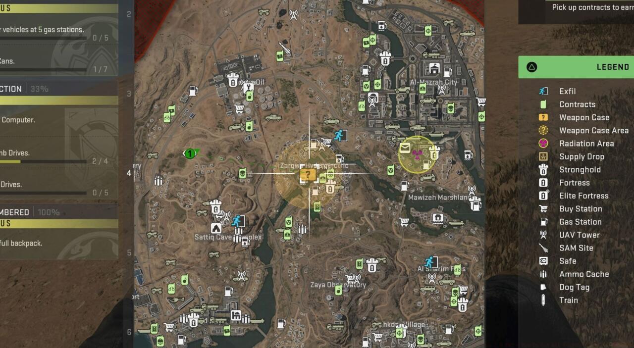 DMZ map Weapon Case event icon