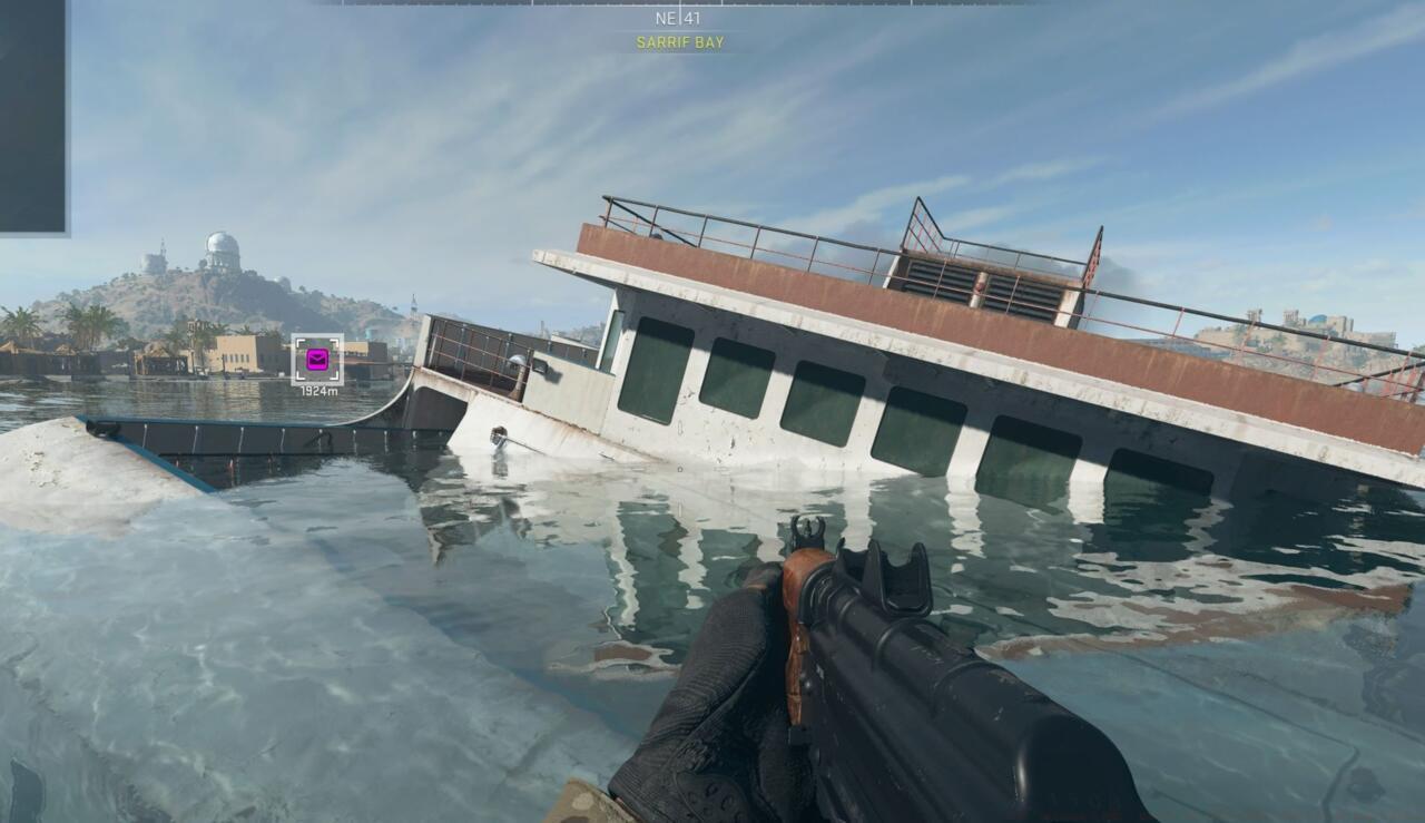 Golden Skull of Al Bagra Minor is found in the sunken ship off the southern coast of Al Mazrah