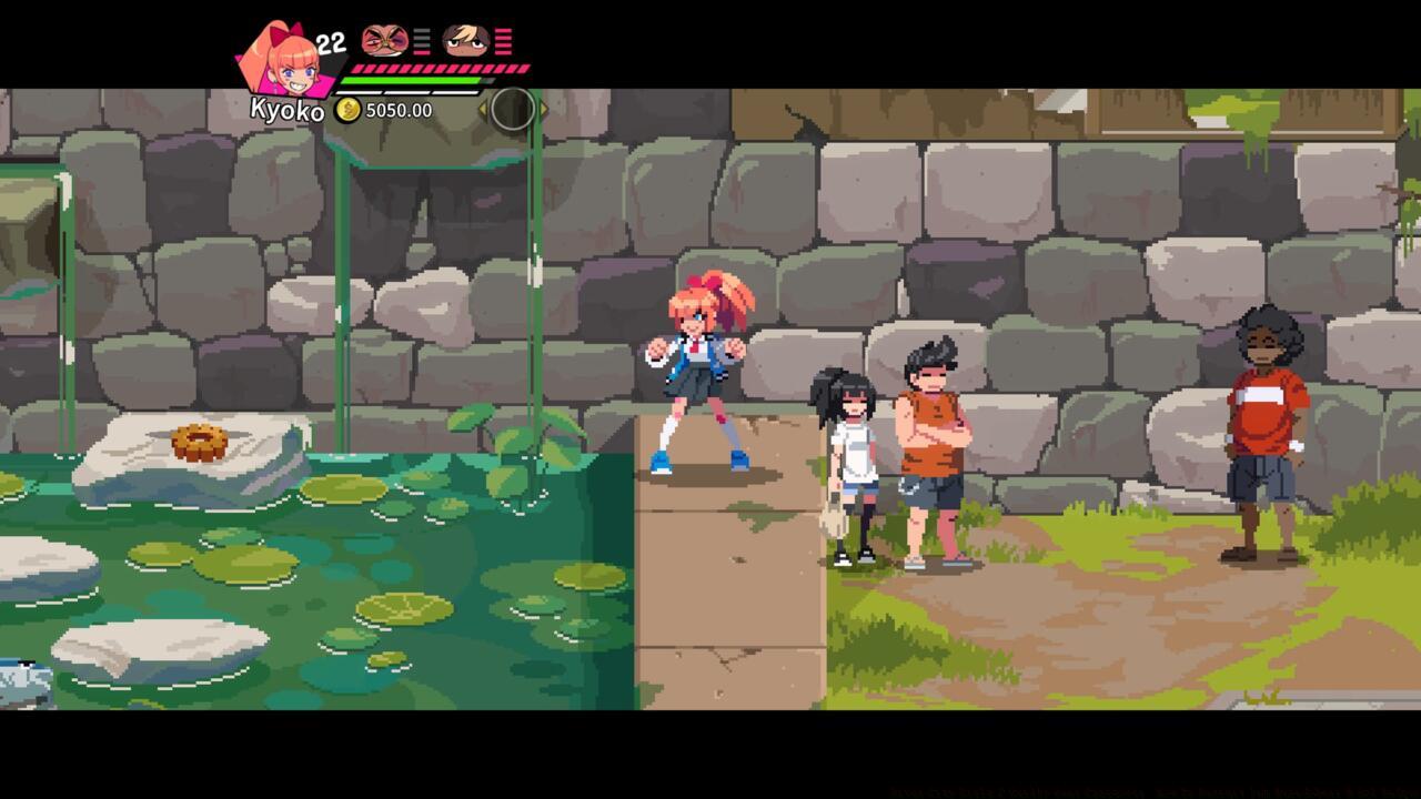 Waterfalls are serene when mobs aren't around.