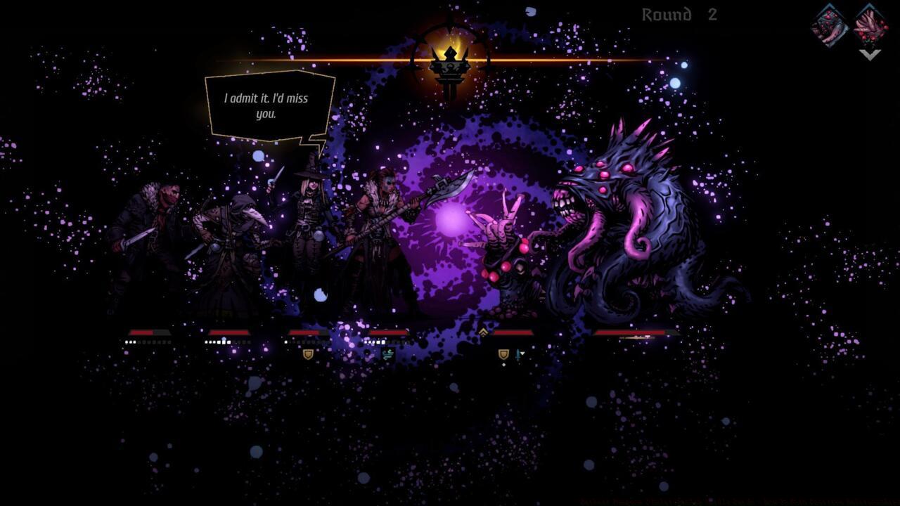 It's quite stressful to see party members turning against one another if you choose the wrong skills, but some dialogue barks add some interesting personality to your heroes.