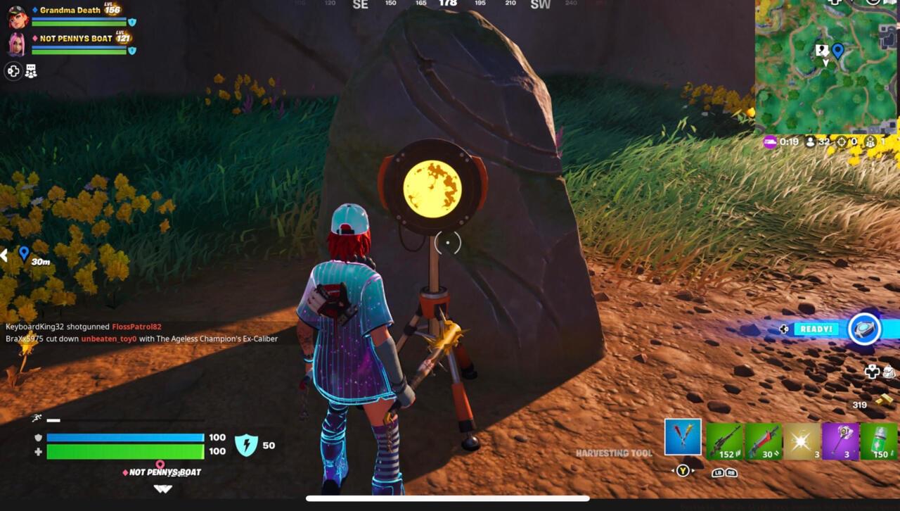 Knowing how to align the sensors takes a bit more attention to detail than Fortnite challenges usually demand.