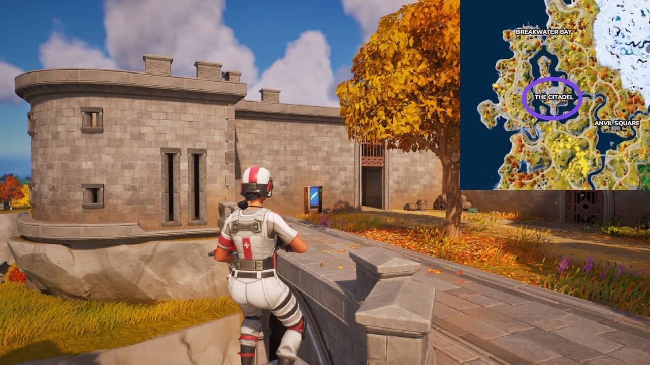 The Citadel, at the southernmost vending machine