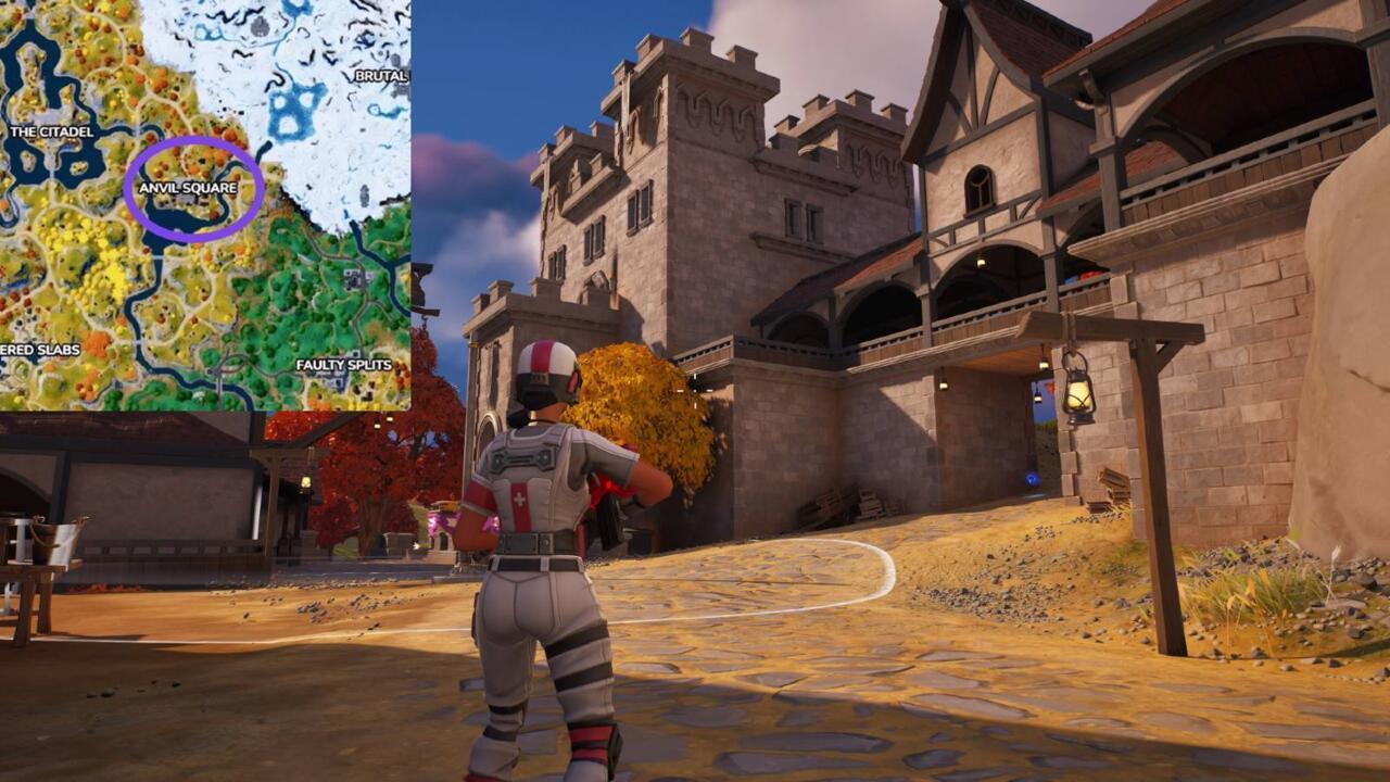 Anvil Square's castle tower