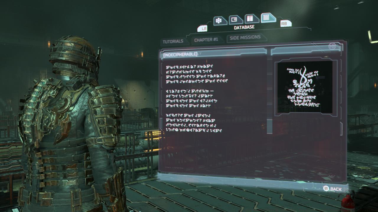 If you can decipher this, you'll be on the trail of the secret ending.