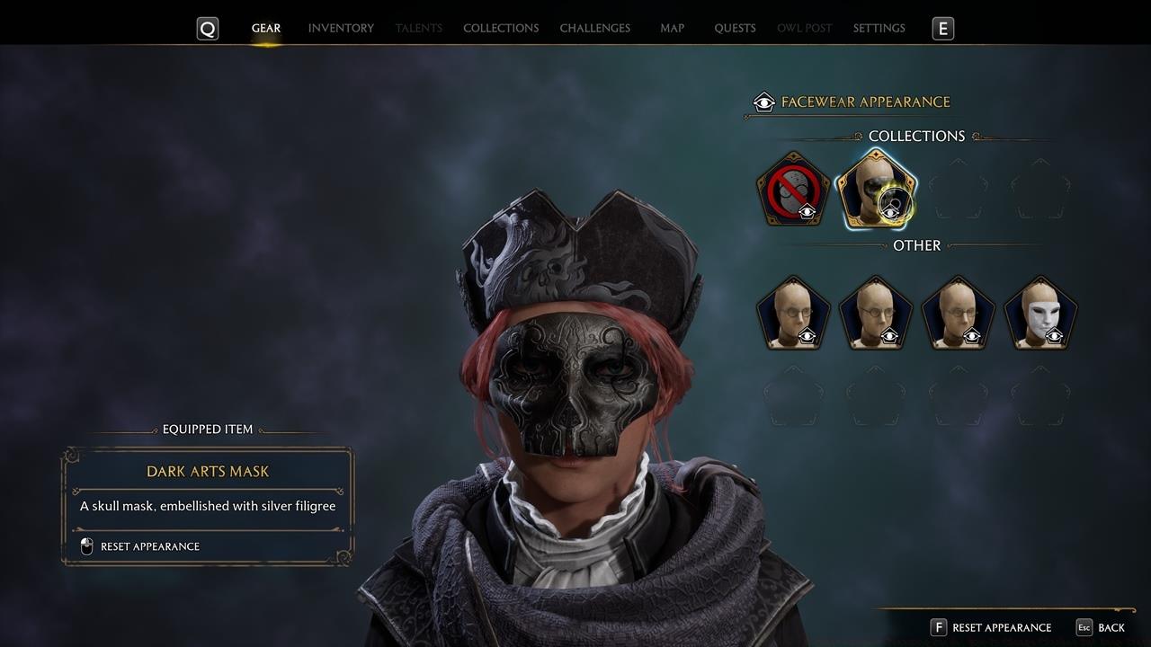 You'll be able to choose from various designs that you've unlocked or obtained.