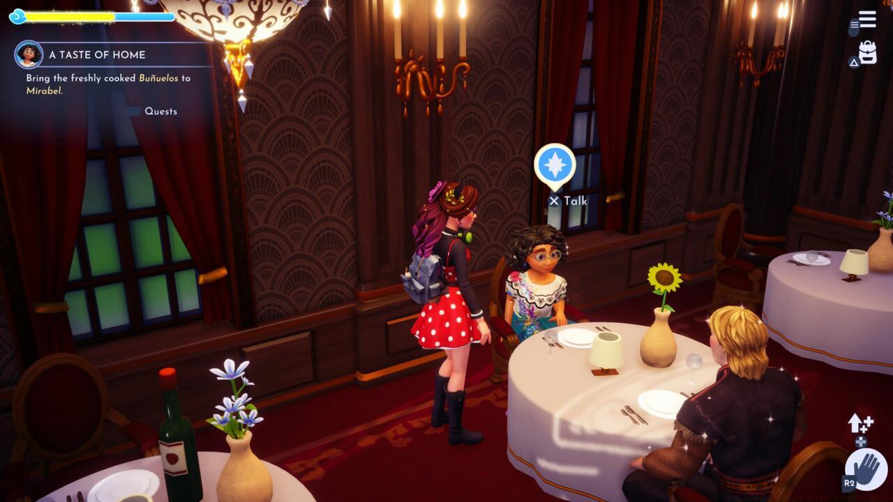 Mirabel will be delighted to receive the dish from you.