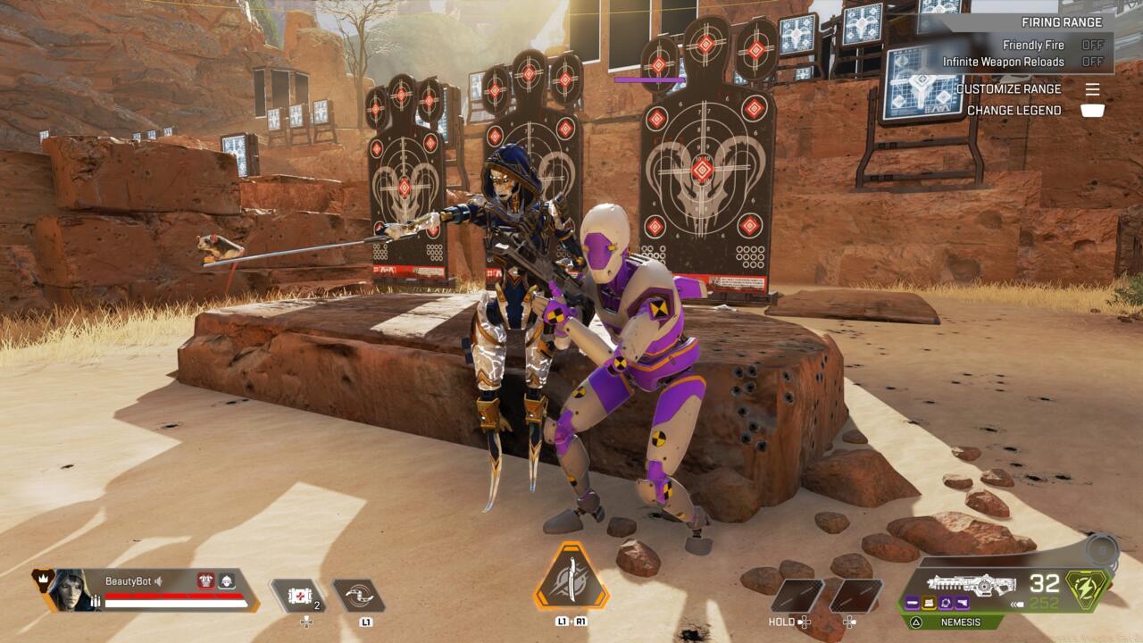 The ability to customize target dummies' behavior makes Firing Range practice even more useful.