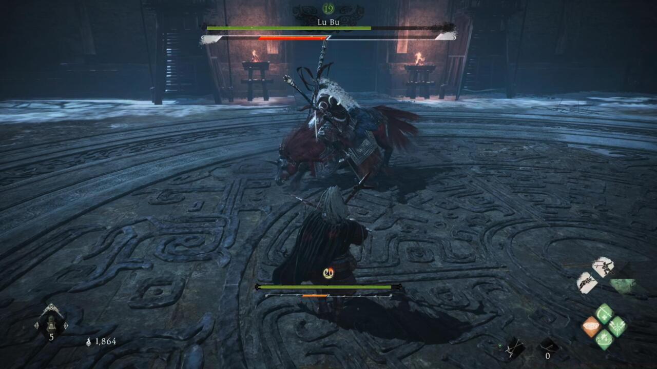 Lu Bu isn't an easy foe to tackle.