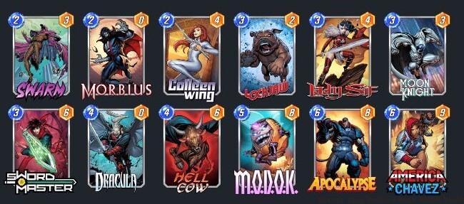 Discarding Detriment Deck List