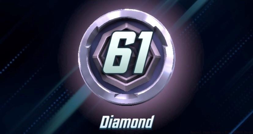 Diamond rank awaits.