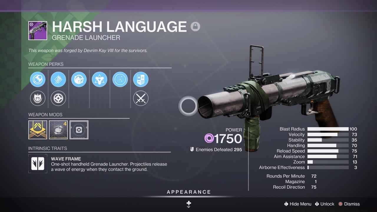 Harsh Language, my hero