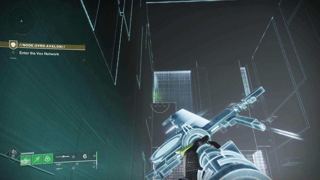 The first data node is on top of a small platform in the top window.