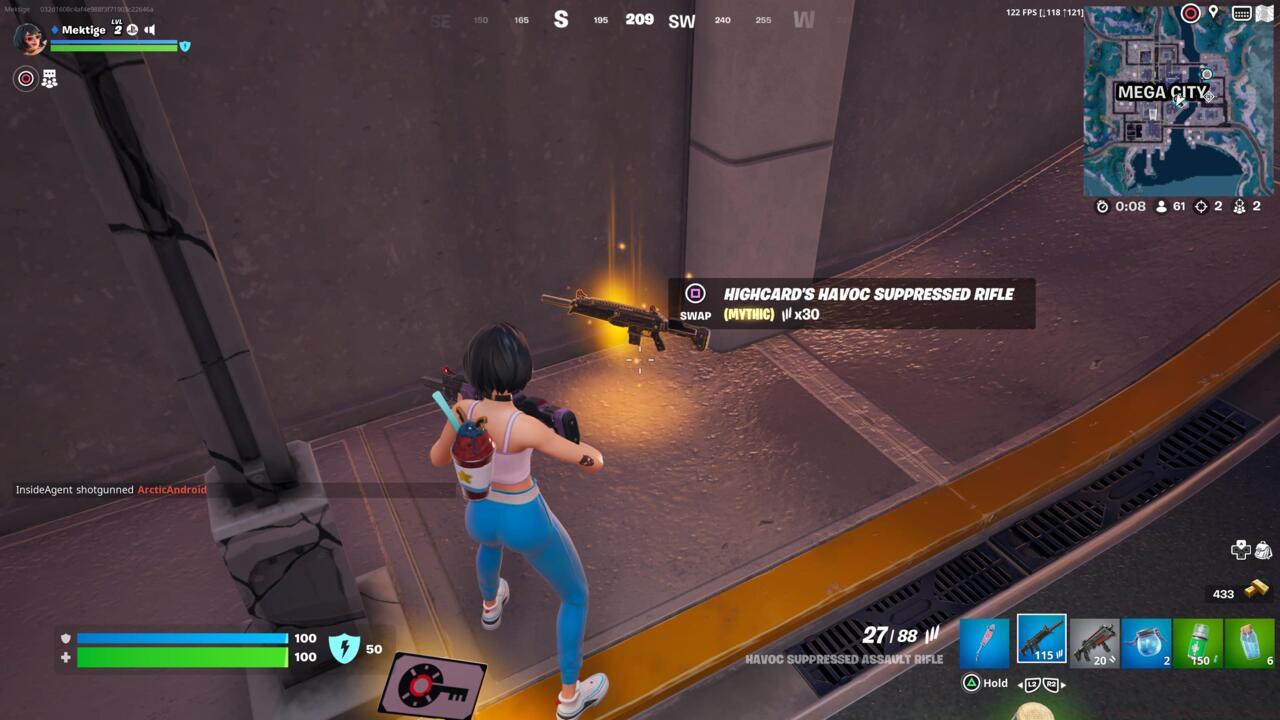 Highcard drops a Mythic version of the Havoc Suppressed Rifle.