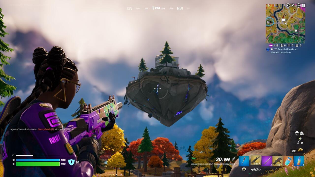 Rifting POI in Chapter 4 Season 2