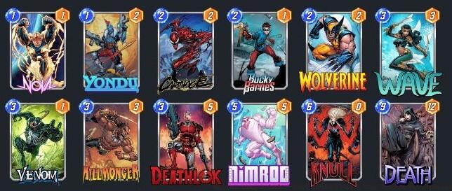 Nefarious Nimrod Deck List