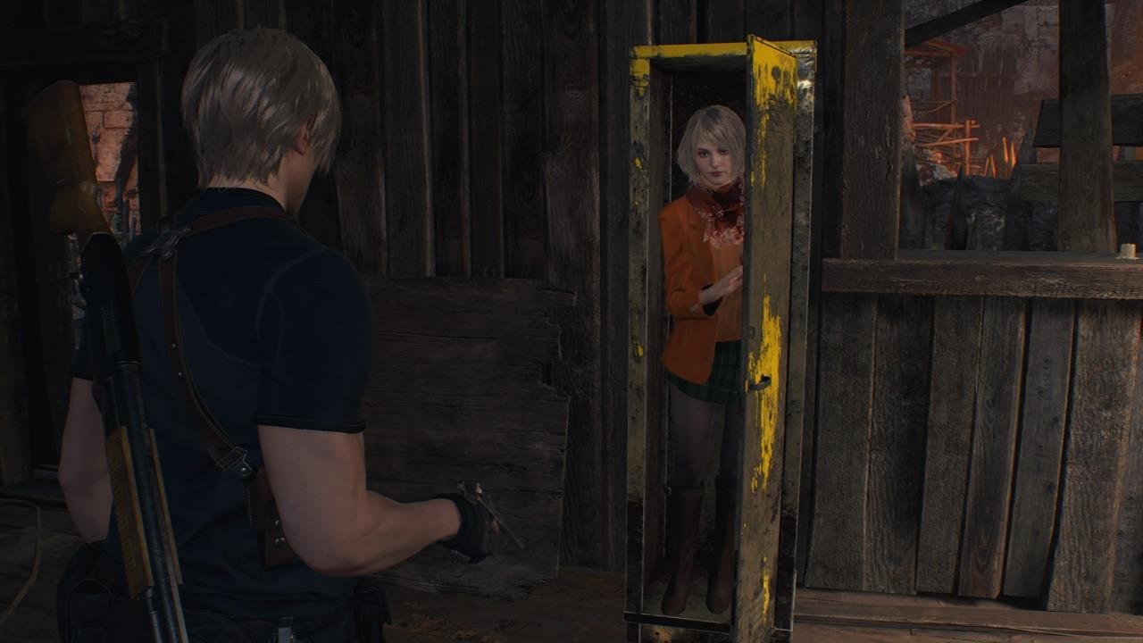 Sometimes, it's better to tell Ashley to stay hidden.