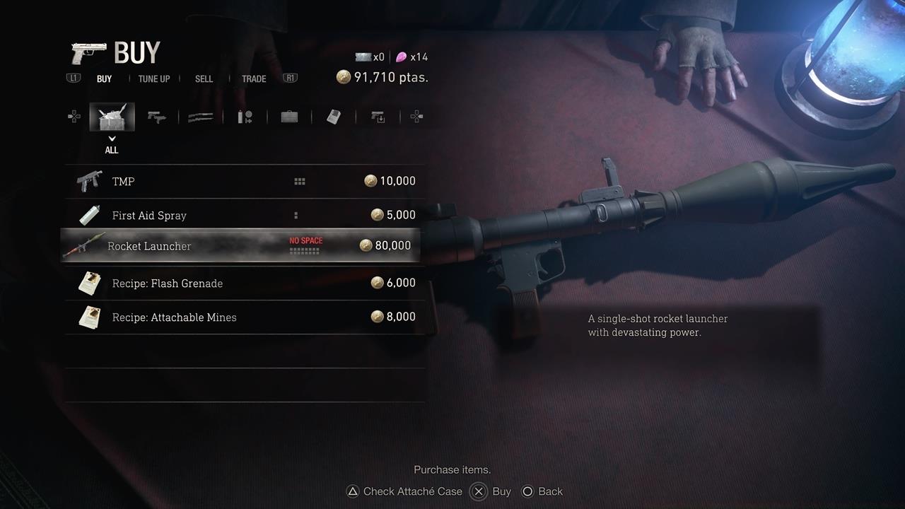 The Rocket Launcher is quite expensive, but not as much as another variant...