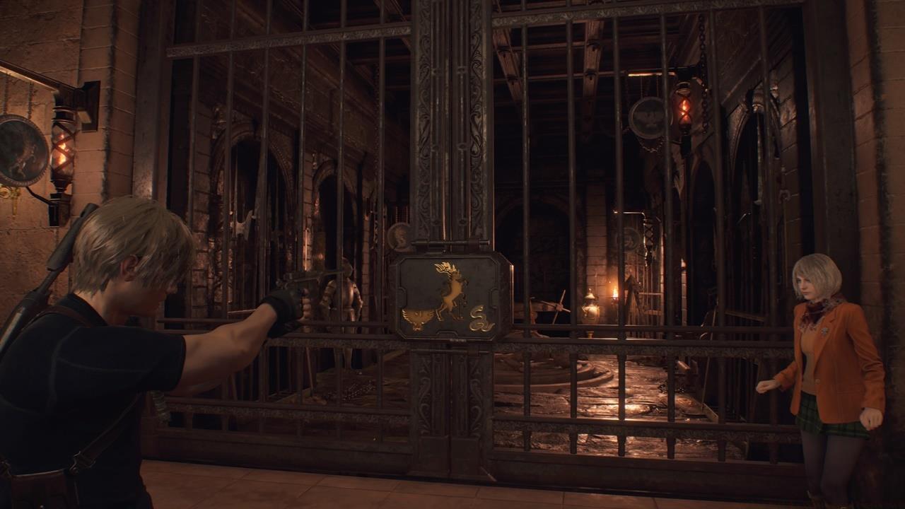 Open the gate first by shooting the animal symbols.