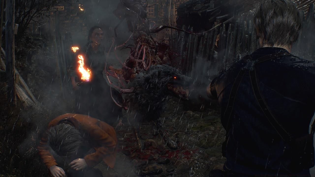 The Savage Mutt will attempt to lure you back to the Village Square.