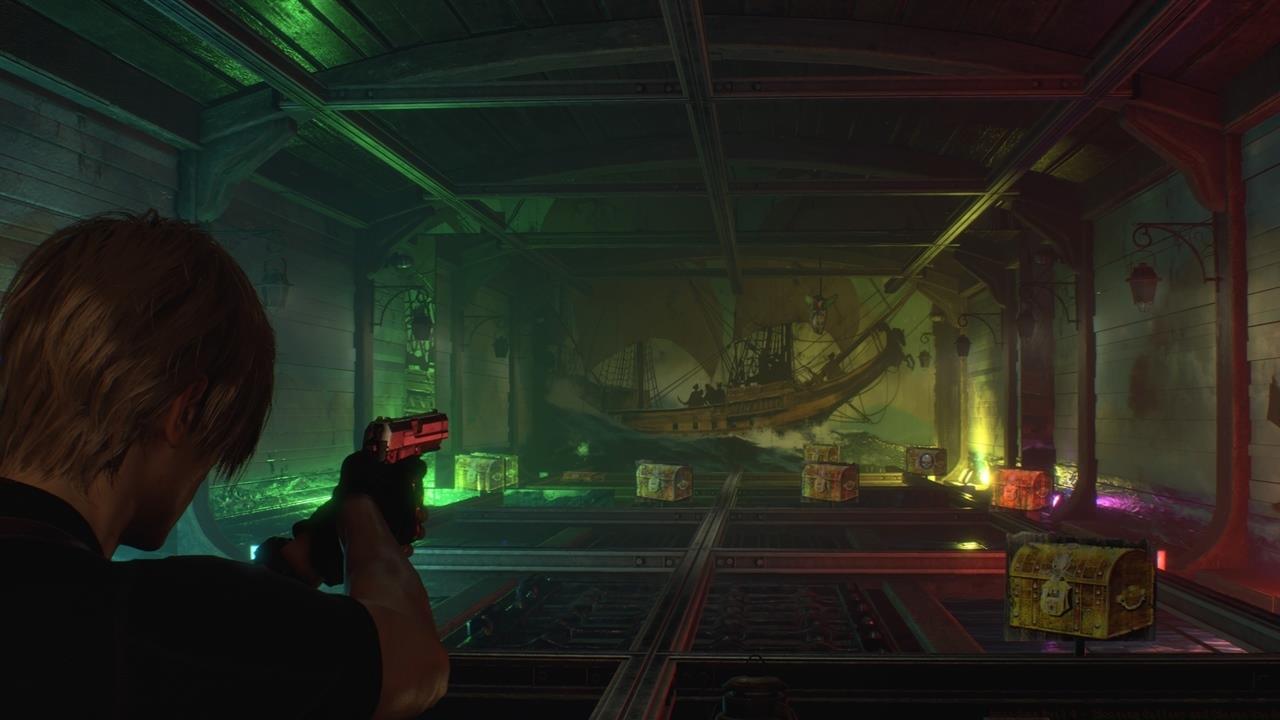 Once a bonus round is unlocked, you've got a few seconds to shoot as many chests and flying objects as you can. Some skulls may still appear at this stage.