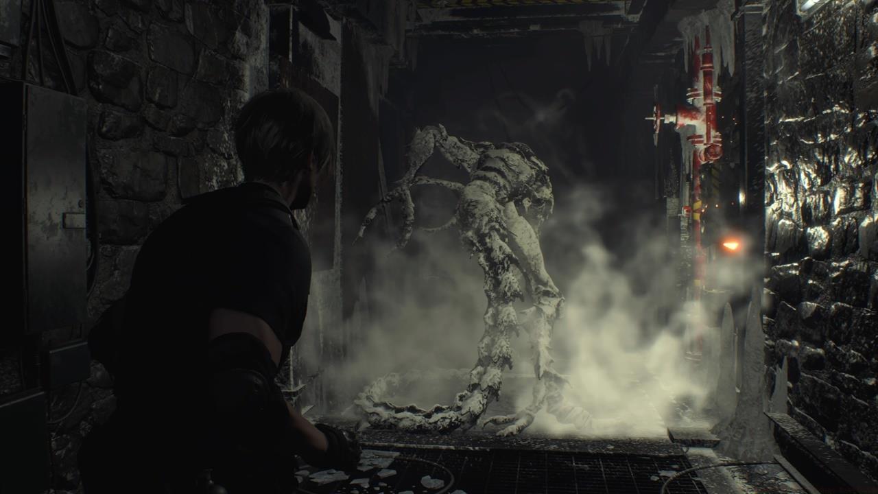 Once you freeze the boss, you can either kick and run away, or pump it with everything you've got.