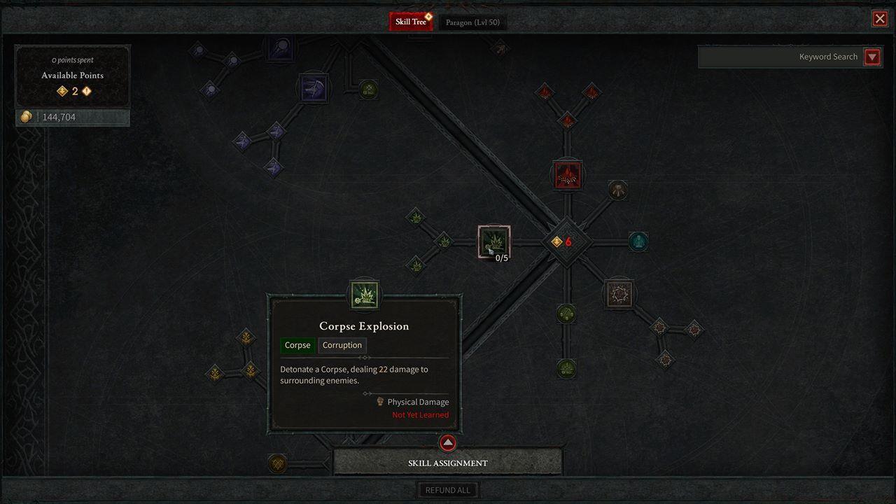 The Corpse Explosion is one of the most popular Necromancer skills, and with good reason. You'll blow up dead bodies and, in all likelihood, create new dead bodies for even more destruction.