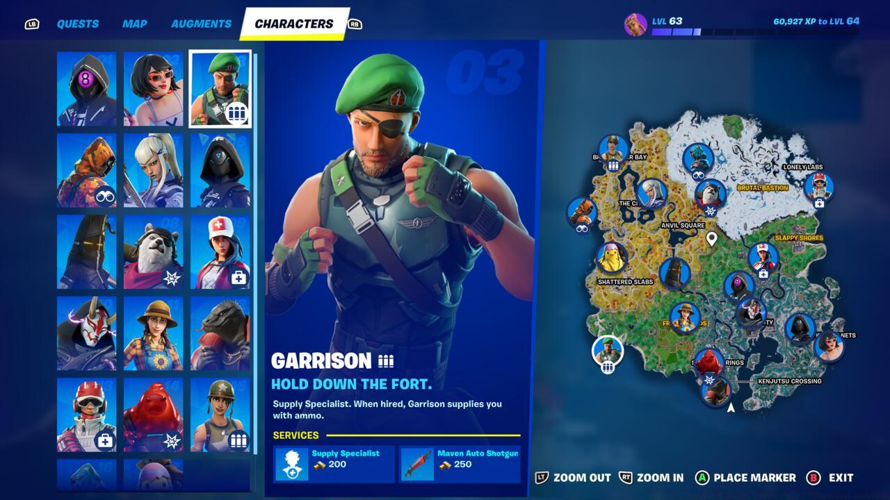 All Chapter 4 Season 2 NPC locations