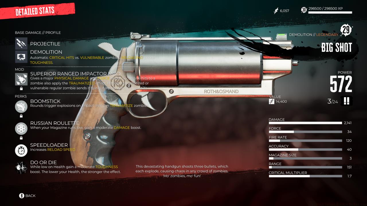 Even though they're a bit clunky, some weapons are still worth finding.