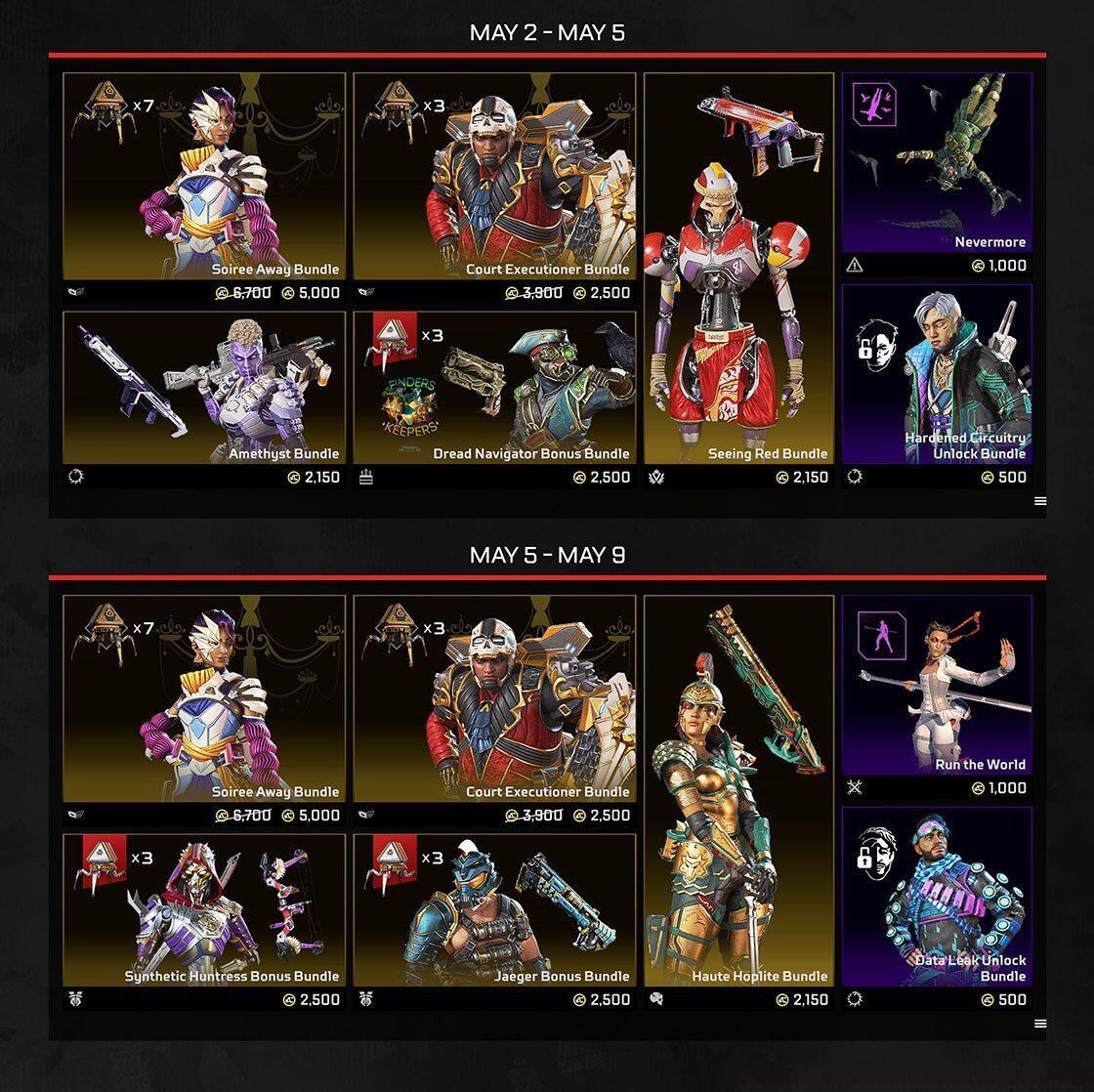 Store bundles: Week 2