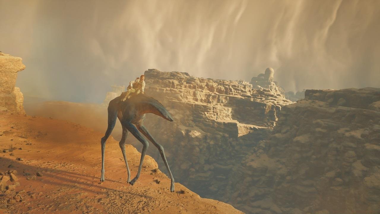 The Spamel will be your ground mount while roaming around Jedha.