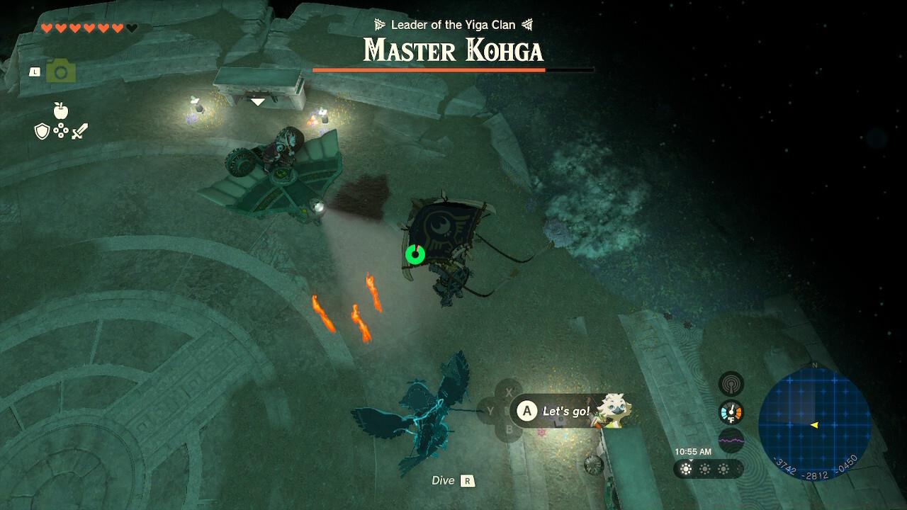 Slow down time by aiming with your bow while in mid-air.