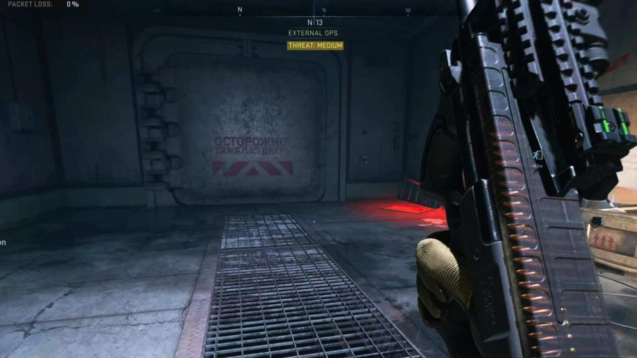 External Ops bunker entrance